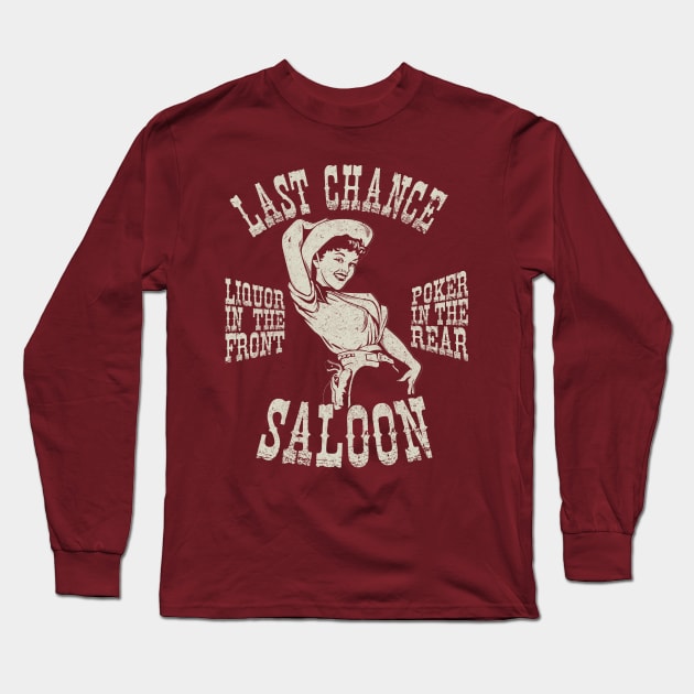 Last Chance Saloon Long Sleeve T-Shirt by BOEC Gear